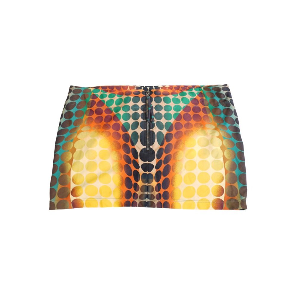 Authentic Jean Paul Gaultier Cyber Dot Mini Skirt